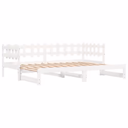 VidaXL 840386 sofa Sofa bed White - Additional view 6