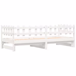 VidaXL 840389 sofa Sofa bed White - Additional view 8