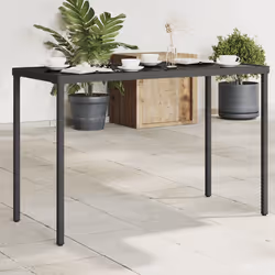VidaXL 365072 outdoor table Black