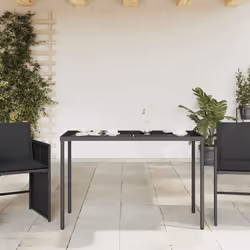 VidaXL 365072 outdoor table Black