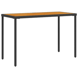 VidaXL 365077 outdoor table Black