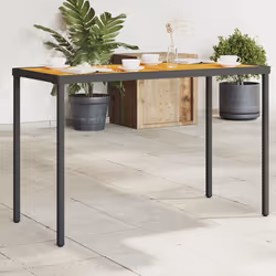 VidaXL 365077 outdoor table Black
