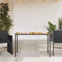 VidaXL 365077 outdoor table Black
