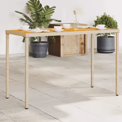 VidaXL 365078 outdoor table Beige