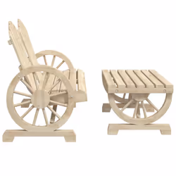 VidaXL 365097 outdoor bench Wood - Additional view 4