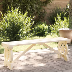 VidaXL 365111 outdoor chair Terrace Padded seat Pinewood