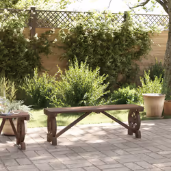 VidaXL 365112 outdoor chair Terrace Padded seat Pinewood