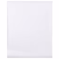 vidaXL Privacy Window Film Window Treatment Milk Glass Adhesive for Office - frosted stripes, 0.45 x 5 m/ 1 pcs