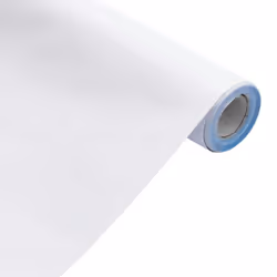 vidaXL Furniture Sticker Self-Adhesive Film Sticky Back Wallpaper Matte PVC - white, 90 x 500 cm - Additional view 5