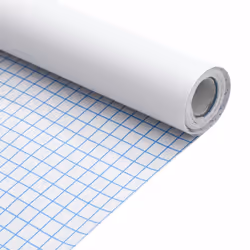 vidaXL Furniture Sticker Self-Adhesive Film Sticky Back Wallpaper Matte PVC - white, 90 x 500 cm - Additional view 6