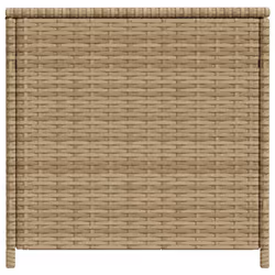 vidaXL Garden Storage Box Bench Container Chest Shed Blanket Box Poly Rattan - mix beige, 200 x 50 x 58 cm - Additional view 4