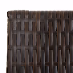 vidaXL Room Divider 6 Panels Privacy Screen Balcony Screen Brown Poly Rattan - Additional view 5