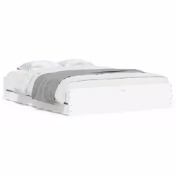 VidaXL 3207266, White, 153 cm, 2.03 m, 33 cm, 1500 x 2000 mm, 650 x 300 x 155 mm