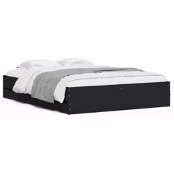 VidaXL 3207267, Black, 153 cm, 2.03 m, 33 cm, 1500 x 2000 mm, 650 x 300 x 155 mm