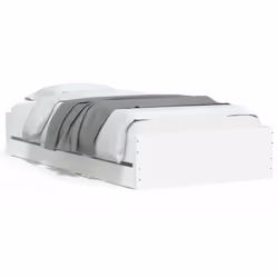 VidaXL 3207287, White, 102 cm, 2.03 m, 33 cm, 1000 x 2000 mm, 650 x 300 x 155 mm