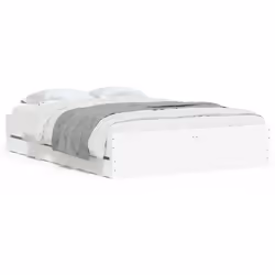 VidaXL 3207308, White, 138 cm, 193 cm, 33 cm, 1350 x 1900 mm, 620 x 300 x 150 mm