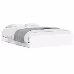 VidaXL 3207315, White, 123 cm, 193 cm, 33 cm, 1200 x 1900 mm, 620 x 300 x 150 mm