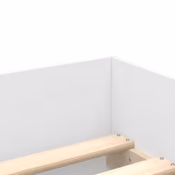 vidaXL Bed Frame with Drawers Bedroom Bed Base Mattress Foundation Bedstead - white, 90 x 200 cm - Additional view 8
