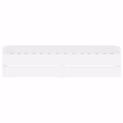vidaXL Bed Frame with Drawers Bedroom Bed Base Mattress Foundation Bedstead - white, 90 x 190 cm - Additional view 5