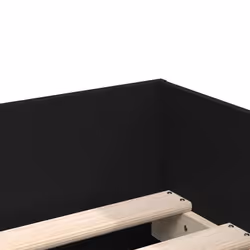vidaXL Bed Frame with Drawers Bedroom Bed Base Mattress Foundation Bedstead - black, 90 x 190 cm - Additional view 8