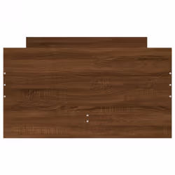 vidaXL Bed Frame with Drawers Storage Bed Base Bedstead Smoked Oak 90x200 cm - brown oak, 100 x 200 cm - Additional view 6