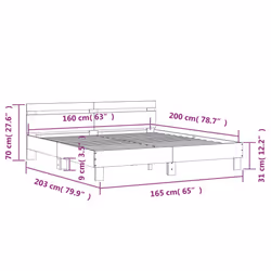 VidaXL 3207408 bed frame - Additional view 8
