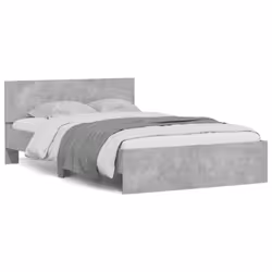 VidaXL 3207493, Grey, 125 cm, 2.03 m, 70 cm, 1200 x 2000 mm, 1 pc(s)