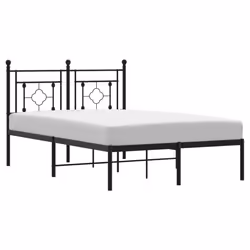 VidaXL 374343, Black, 1870 mm, 2.07 m, 970 mm, 1800 x 2000 mm, 26 cm