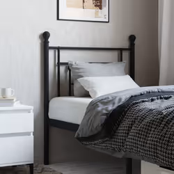 VidaXL 374365 headboard/footboard Black