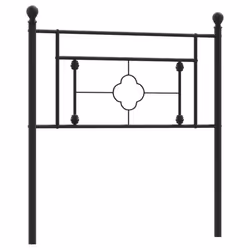 VidaXL 374369, Black, Steel, 107 cm, 1120 mm, 97 cm, 30 mm