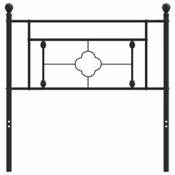 VidaXL 374369 headboard/footboard Black