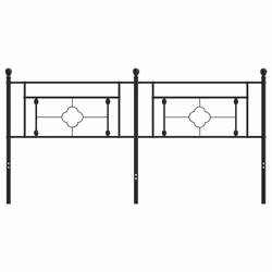VidaXL 374376 headboard/footboard Black