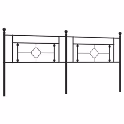 VidaXL 374377, Black, Steel, 2 m, 2060 mm, 97 cm, 30 mm