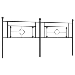 VidaXL 374377 headboard/footboard Black