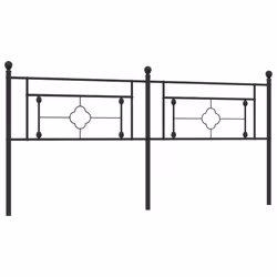 VidaXL 374377 headboard/footboard Black - Additional view 5