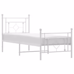 VidaXL 374396, White, 80 cm, 196 cm, 97 cm, 750 x 1900 mm, 26 cm