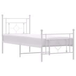 VidaXL 374403, White, 1250 mm, 196 cm, 970 mm, 26 cm, 1 pc(s)