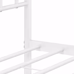vidaXL Metal Bed Frame Home Bedroom Bed Base Mattress Foundation Bedstead - with headboard & footboard, 160 x 200 cm - Additional view 9