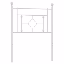 VidaXL 374415, White, Steel, 80 cm, 850 mm, 97 cm, 30 mm