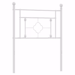 VidaXL 374417, White, Steel, 100 cm, 1050 mm, 97 cm, 30 mm