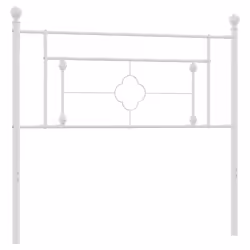 VidaXL 374422, White, Steel, 150 cm, 1560 mm, 97 cm, 30 mm
