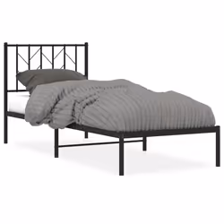VidaXL 374428, Black, 850 mm, 2.07 m, 900 mm, 800 x 2000 mm, 26 cm