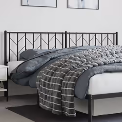 VidaXL 374474 headboard/footboard Black