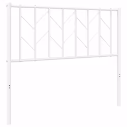 VidaXL 374517, White, Steel, 120 cm, 1250 mm, 90 cm, 40 mm