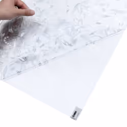 vidaXL Window Film Privacy Window Sticker Glass Film Frosted Star Pattern PVC - flower, 90 x 500 cm/ 2 pcs - Additional view 6