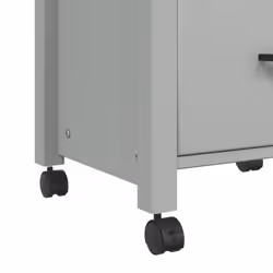 vidaXL Kitchen Trolley Rolling Cart Storage Cart Trolley MONZA Solid Wood Pine - grey - Additional view 7