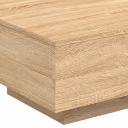 vidaXL Coffee Table Hallway Accent Side Table Sofa End Table Engineered Wood - sonoma oak, 55 x 55 x 31 cm - Additional view 7