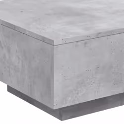 vidaXL Coffee Table Hallway Accent Side Table Sofa End Table Engineered Wood - concrete grey, 55 x 55 x 31 cm - Additional view 7