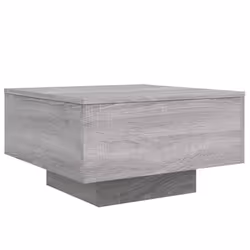 vidaXL Coffee Table Hallway Accent Side Table Sofa End Table Engineered Wood - grey sonoma, 55 x 55 x 31 cm - Additional view 6