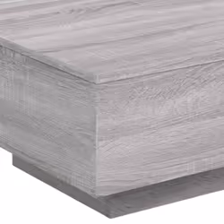vidaXL Coffee Table Hallway Accent Side Table Sofa End Table Engineered Wood - grey sonoma, 55 x 55 x 31 cm - Additional view 7
